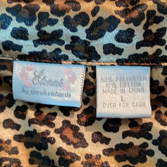 Etomme' by Sarah Richards Sleep Top Size L - Picture 3 of 3